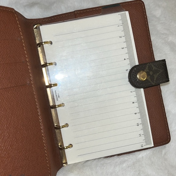 💜Louis Vuitton Monogram Agenda Notebook Diary Passport Guaranteed Authentic EUC💜 - Picture 3 of 16